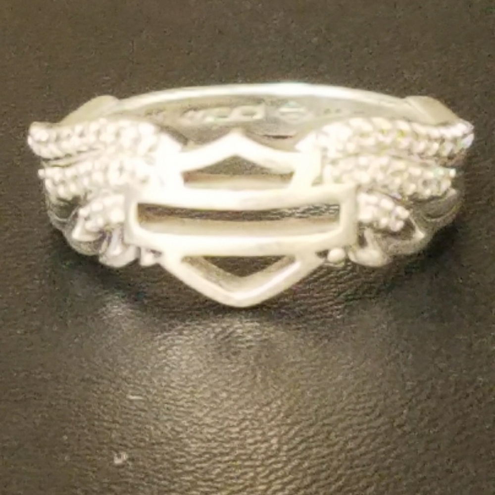 Harley-Davidson sterling silver ring size 7.5